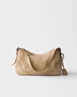 Bolso de hombro grande de piel Prada Aimae