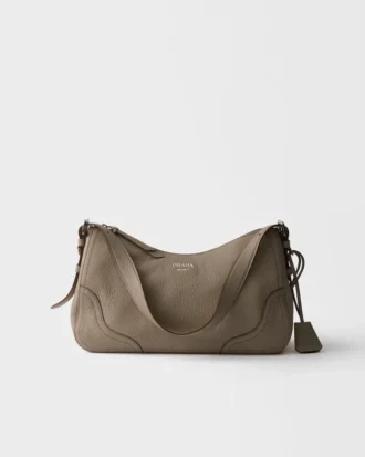 Bolso de hombro grande de piel Prada Aimae