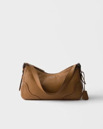 Bolso de hombro grande de piel Prada Aimae