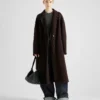 Bolso de hombro grande de piel Prada Aimae Bolso de hombro grande de piel Prada Aimae