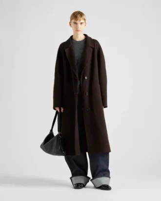 Bolso de hombro grande de piel Prada Aimae