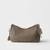 Bolso de hombro grande de piel Prada Aimae