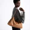 Bolso de hombro grande de piel Prada Aimae