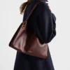 Bolso de hombro grande de piel Prada Etude Bolso de hombro grande de piel Prada Etude