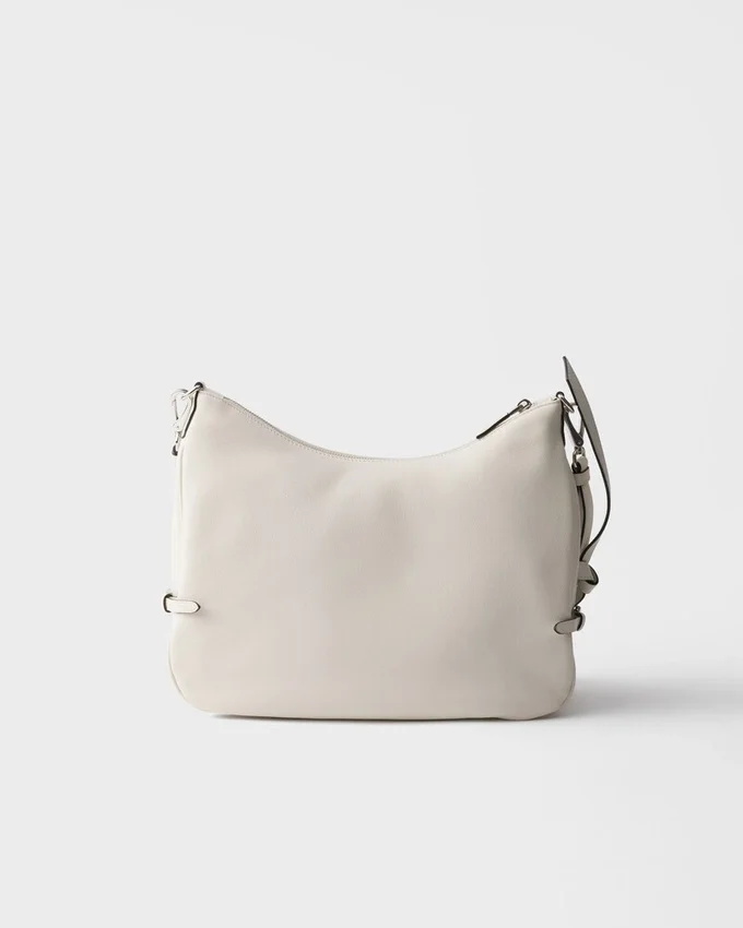 Bolso de hombro grande de piel Prada Fold Bolso de hombro grande de piel Prada Fold