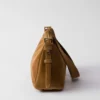Bolso de hombro mediano de ante Prada Aimae