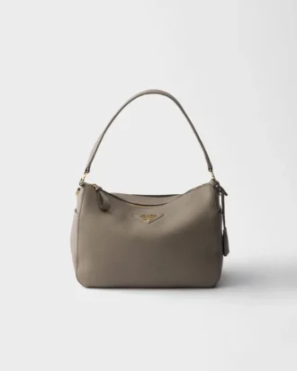 Bolso de hombro mediano de piel