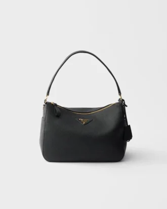 Bolso de hombro mediano de piel