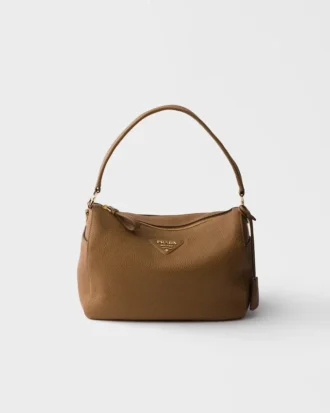 Bolso de hombro mediano de piel