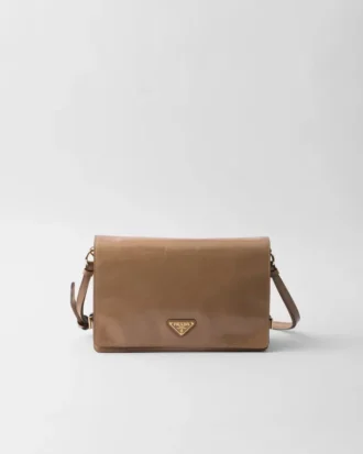 Bolso de hombro mediano de piel