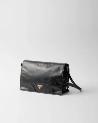 Bolso de hombro mediano de piel