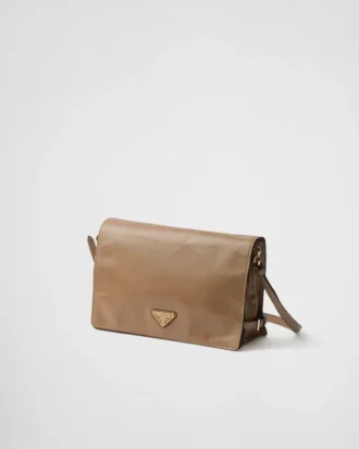 Bolso de hombro mediano de piel