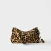 Bolso de hombro mediano de piel estampada Prada Aimae Bolso de hombro mediano de piel estampada Prada Aimae