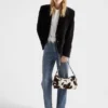 Bolso de hombro mediano de piel estampada Prada Aimae Bolso de hombro mediano de piel estampada Prada Aimae