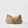 Bolso de hombro mediano de piel Prada Aimae