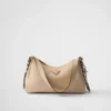 Bolso de hombro mediano de piel Prada Aimae