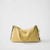 Bolso de hombro mediano de piel Prada Aimae