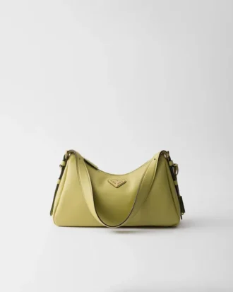 Bolso de hombro mediano de piel Prada Aimae