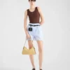 Bolso de hombro mediano de piel Prada Aimae