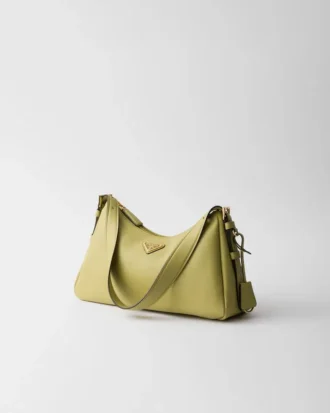 Bolso de hombro mediano de piel Prada Aimae