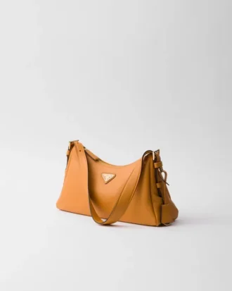 Bolso de hombro mediano de piel Prada Aimae