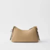 Bolso de hombro mediano de piel Prada Aimae