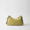 Bolso de hombro mediano de piel Prada Aimae