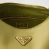 Bolso de hombro mediano de piel Prada Aimae