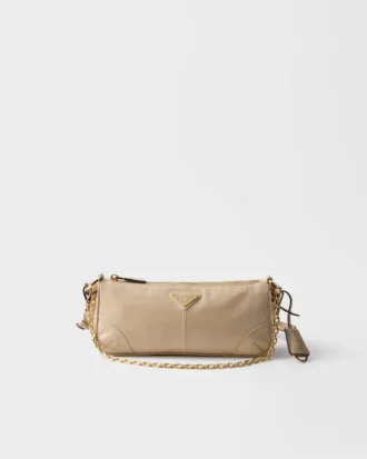 Bolso de hombro mediano de piel Prada Re-Edition 2002