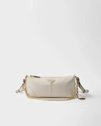 Bolso de hombro mediano de piel Prada Re-Edition 2002