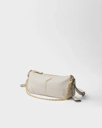 Bolso de hombro mediano de piel Prada Re-Edition 2002