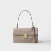 Bolso de hombro mediano de piel Prada Soft de Prada Bolso de hombro mediano de piel Prada Soft de Prada