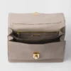 Bolso de hombro mediano de piel Prada Soft de Prada Bolso de hombro mediano de piel Prada Soft de Prada