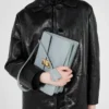 Bolso de hombro mediano de piel Prada Soft de Prada Bolso de hombro mediano de piel Prada Soft de Prada