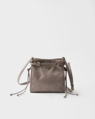Bolso de hombro mini de piel Bonnie de Prada