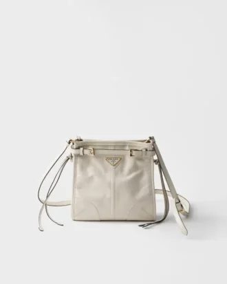 Bolso de hombro mini de piel Bonnie de Prada