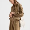 Bolso de hombro mini de piel Bonnie de Prada Bolso de hombro mini de piel Bonnie de Prada