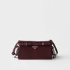 Bolso de hombro pequeño de ante Prada Bonnie Bolso de hombro pequeño de ante Prada Bonnie