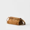Bolso de hombro pequeño de ante Prada Bonnie Bolso de hombro pequeño de ante Prada Bonnie