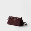 Bolso de hombro pequeño de ante Prada Bonnie Bolso de hombro pequeño de ante Prada Bonnie