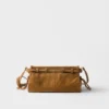 Bolso de hombro pequeño de ante Prada Bonnie Bolso de hombro pequeño de ante Prada Bonnie