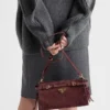Bolso de hombro pequeño de ante Prada Bonnie Bolso de hombro pequeño de ante Prada Bonnie