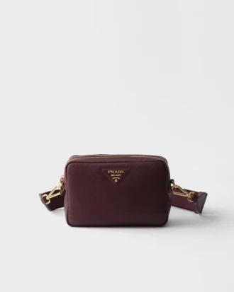 Bolso de hombro pequeño de piel