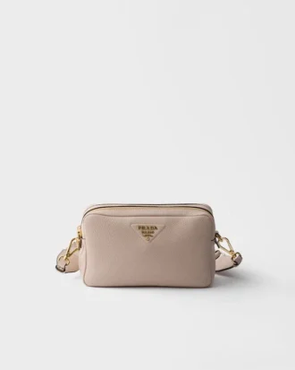 Bolso de hombro pequeño de piel