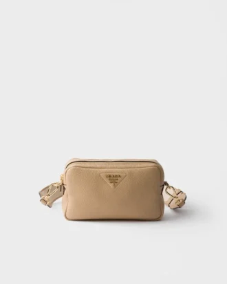 Bolso de hombro pequeño de piel