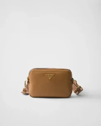 Bolso de hombro pequeño de piel
