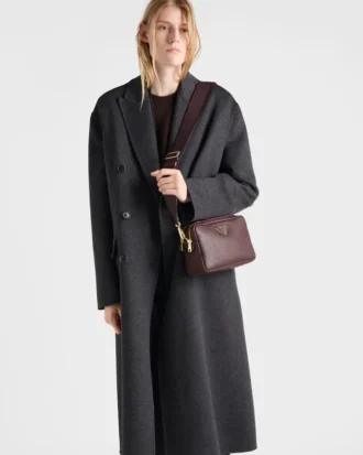 Bolso de hombro pequeño de piel