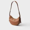Bolso de hombro pequeño de piel Prada Arqua Bolso de hombro pequeño de piel Prada Arqua