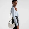 Bolso de hombro pequeño de piel Prada Arqua Bolso de hombro pequeño de piel Prada Arqua