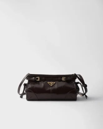 Bolso de hombro pequeño de piel Prada Bonnie